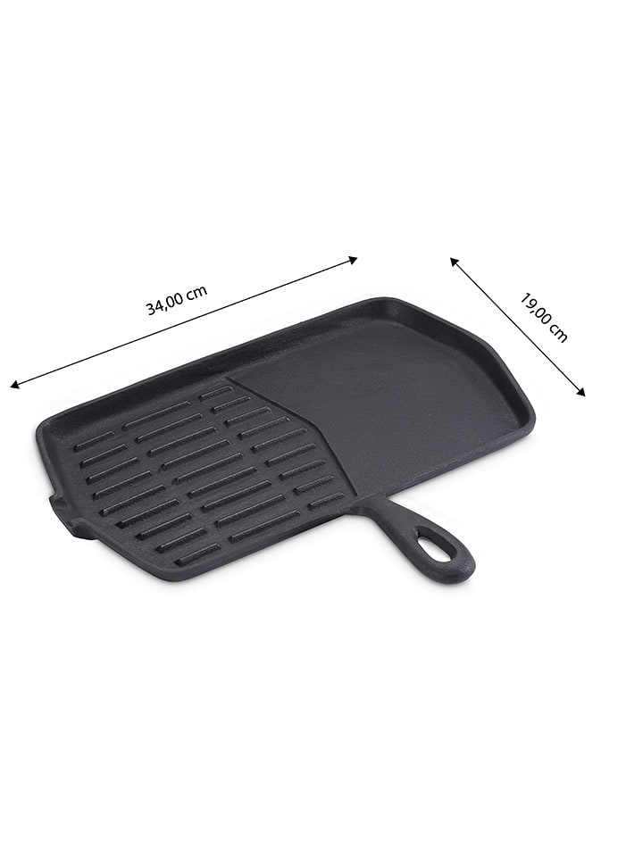 Echtwerk Grillpfanne in Schwarz - (B)34 x (H)30,5 x (T)2 cm günstig kaufen onesize