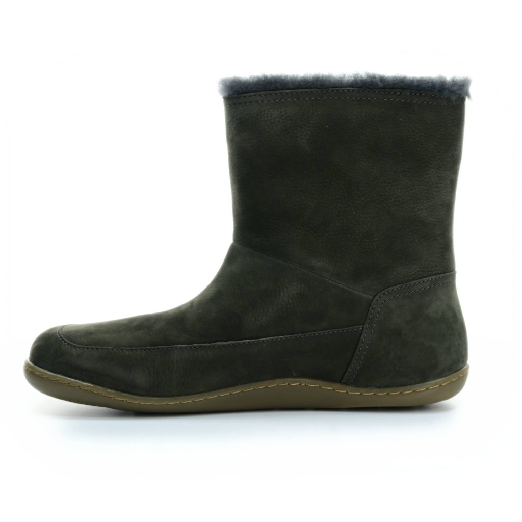 Camper Peu Cami Grey Uggy Meteor (K400598-001) dunkelgrüne  Barfuß-Halbstiefel