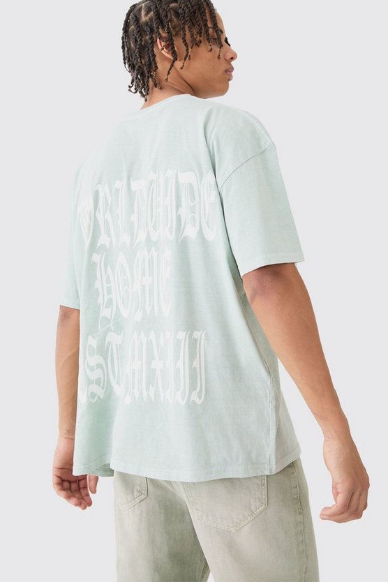 Oversize T-Shirt mit Print