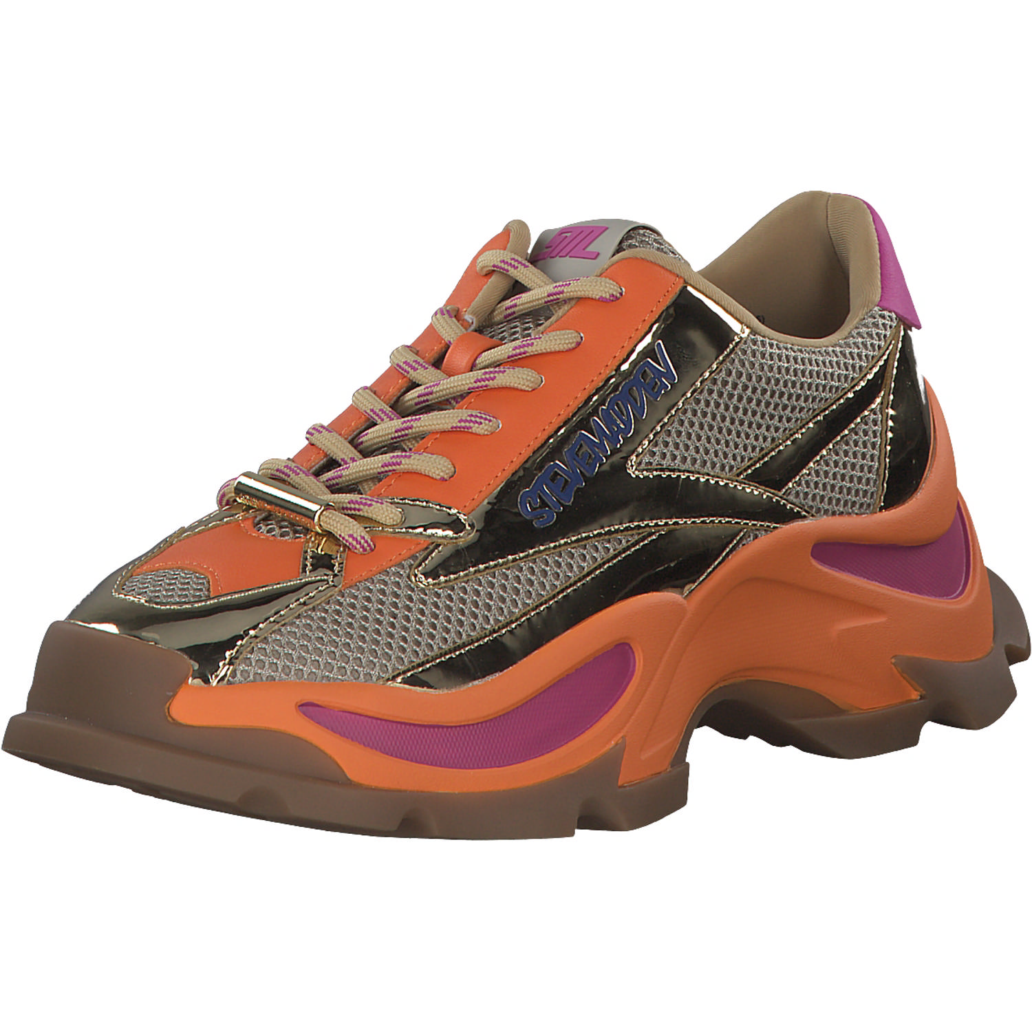 Steve Madden Zoomz SM11002327, Schnürschuhe, Damen, Mehrfarbig