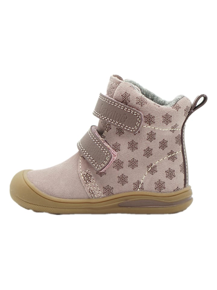 lamino Leder-Boots in Lila/ Grau günstig kaufen
