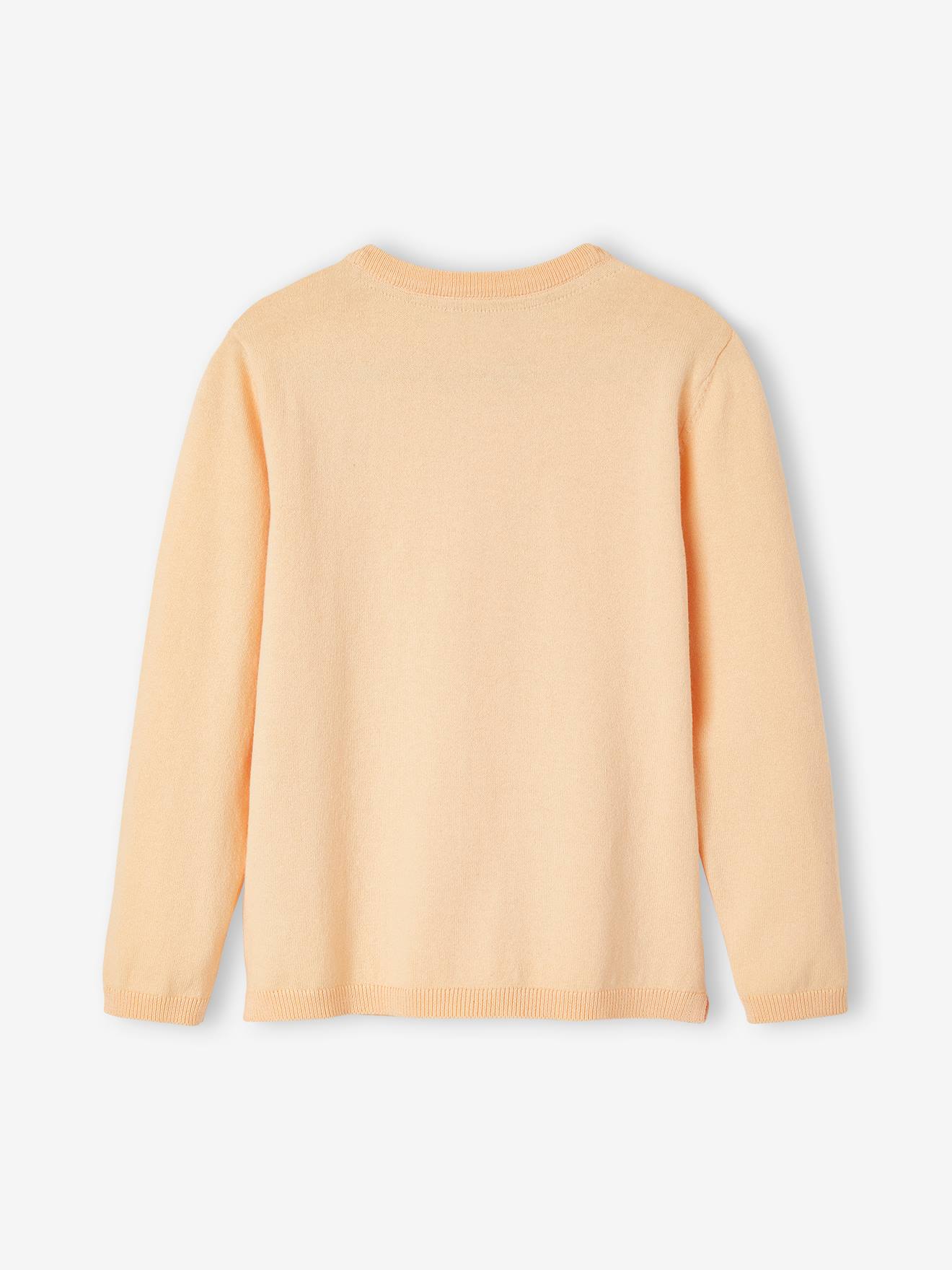 Vertbaudet Mädchen Strickjacke  BASIC, personalisierbar Oeko-Tex - nachtblau