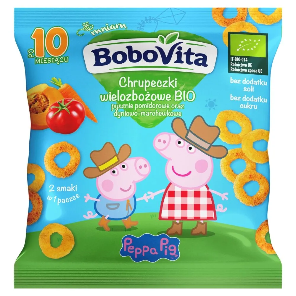 Bobovita Bio Traškūs pomidorai-moliūgai