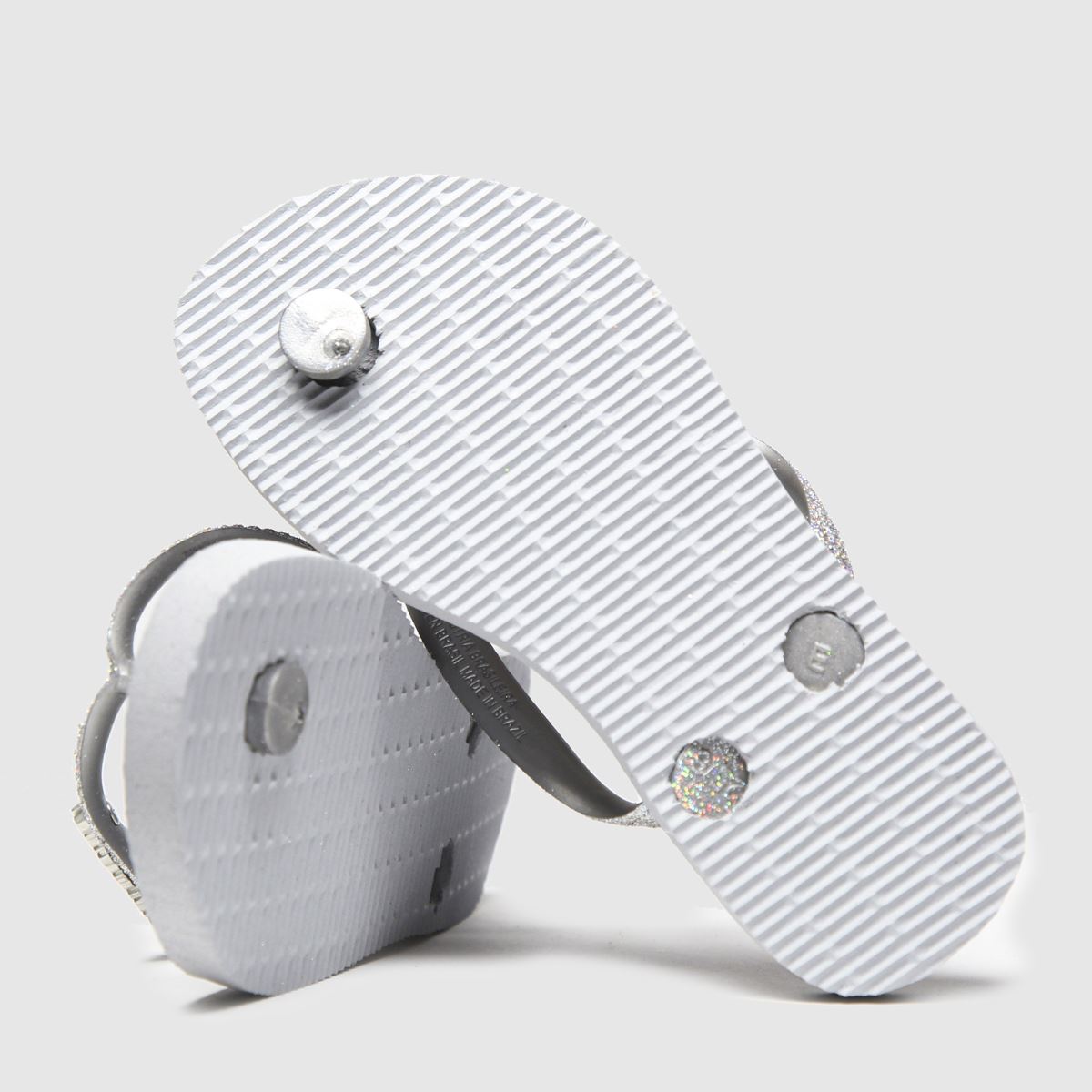 Havaianas ezüst slim csillámpor ii lány junior szandál