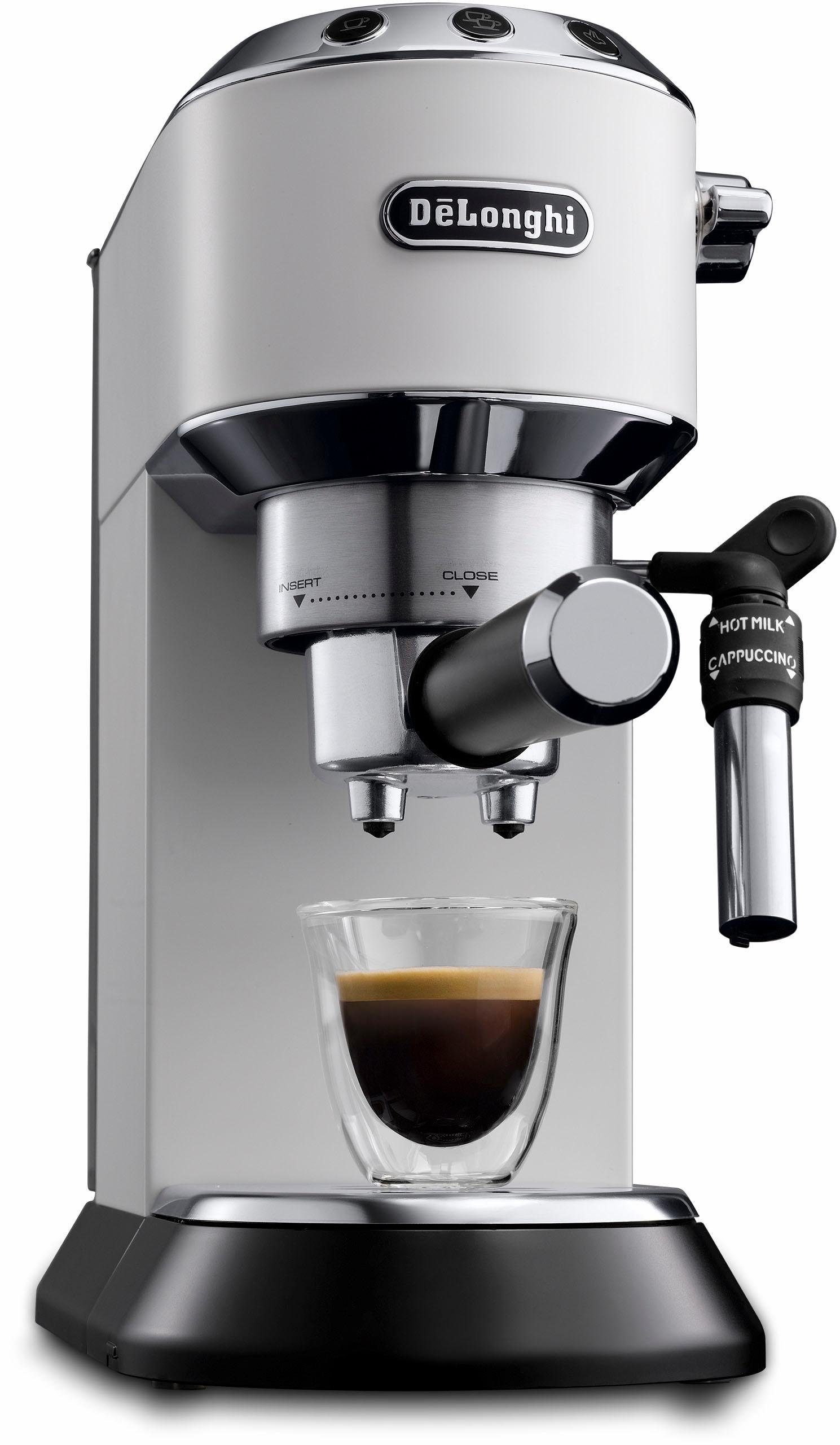De'Longhi Siebträgermaschine Dedica Style EC 685.W, 1350 Watt, 15 Bar