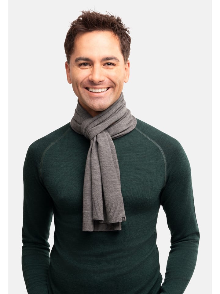 DANISH ENDURANCE Wollschal Merino in dark grey günstig kaufen onesize
