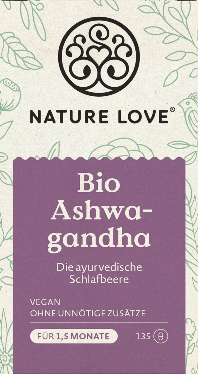 Bio Ashwagandha Kapseln 135 St, 103 g