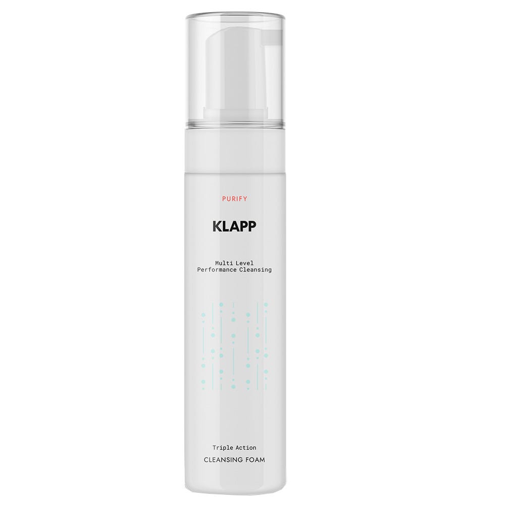 Klapp Cosmetics Purify Triple Action Cleansing Foam 200 ml