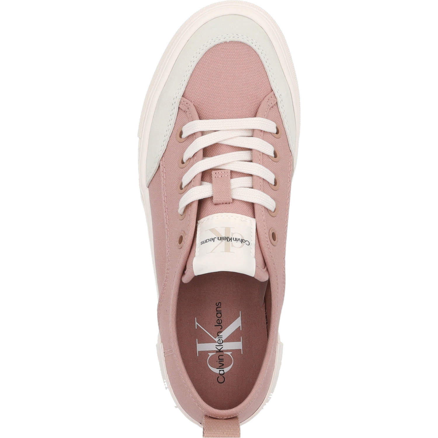 Calvin Klein YWOYW00903, Schnürschuhe, Damen, cafe creme /Egghell