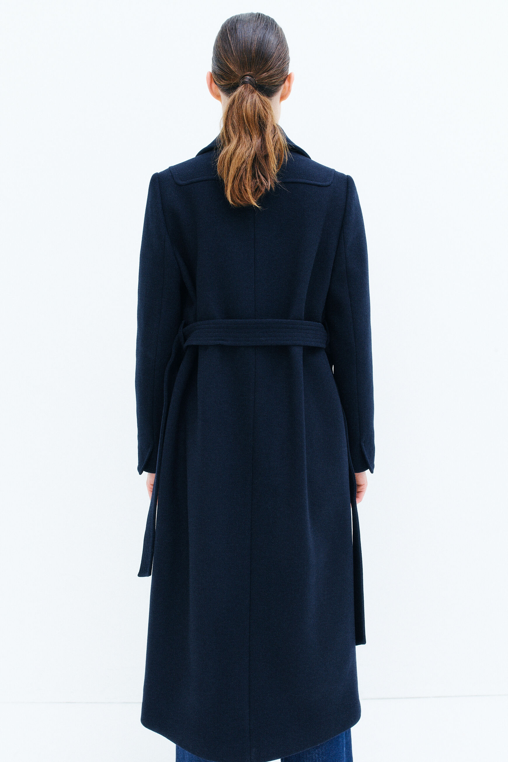 manteau merlin bleu marine femme