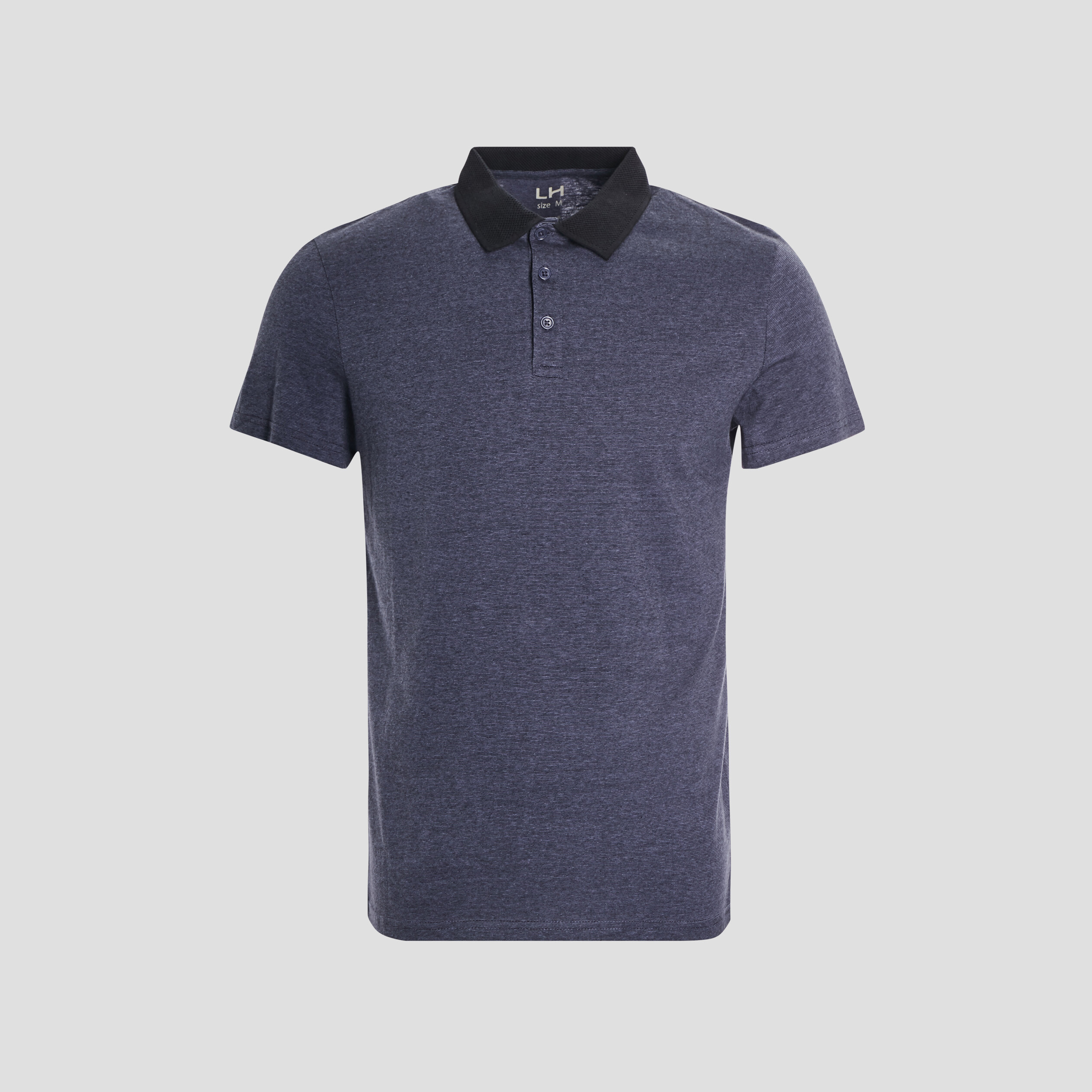 Polo manches courtes bleu marine homme | La Halle
