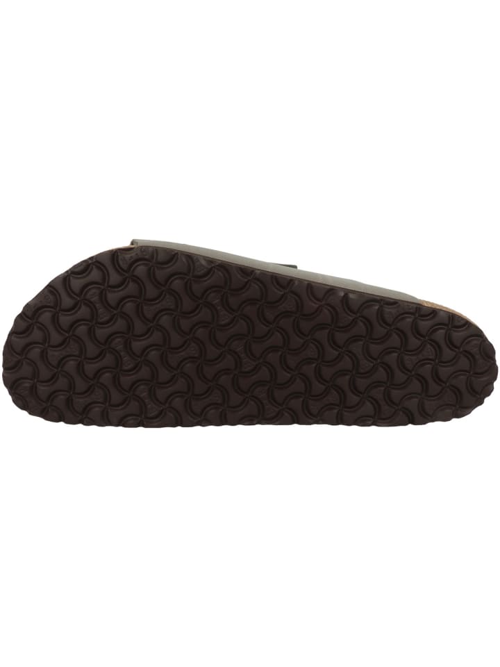 Birkenstock Sandale Arizona Birko-Flor Nubuk normal in grau günstig kaufen
