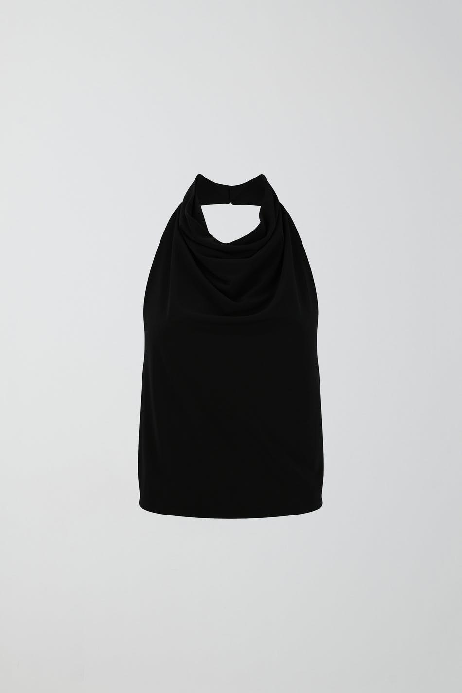 Drapy halterneck tanktop