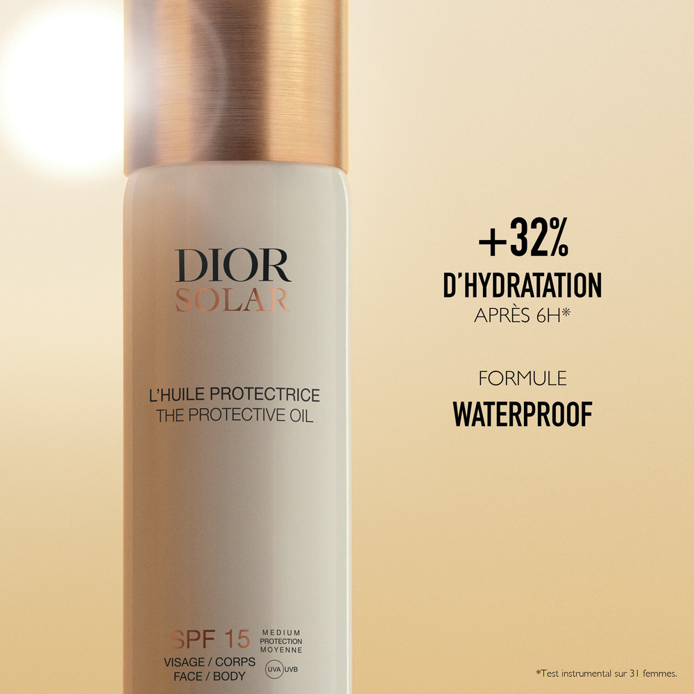 DIOR Dior Solar L'Huile Protectrice Visage et Corps SPF15 Huile solaire - spray solaire