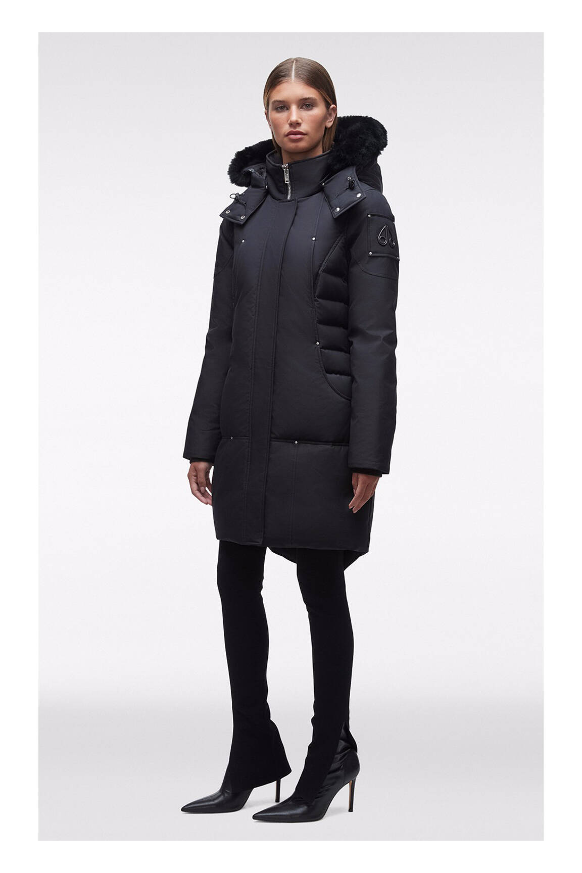 Moose Knuckles Parkas Femme couleur noir