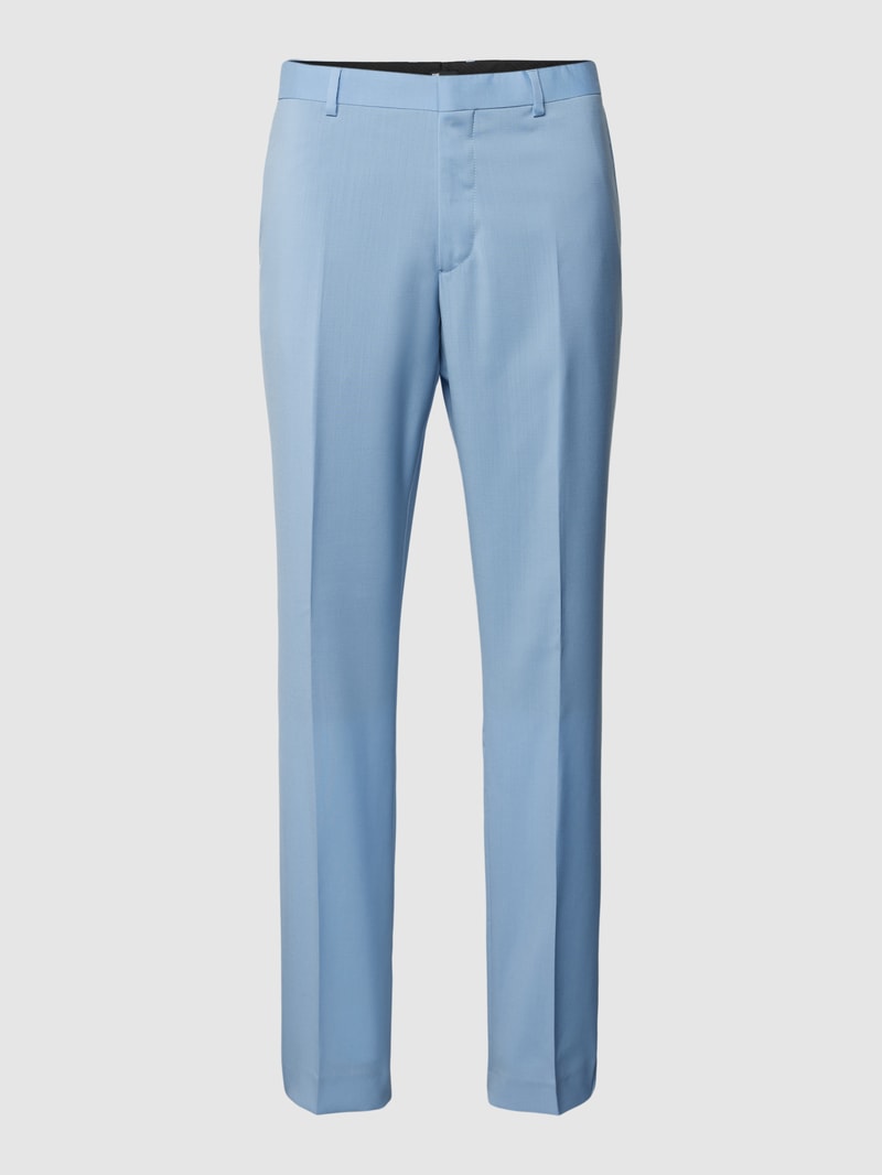 Hose mit Bügelfalte Modell 'PANTALON' in hellblau