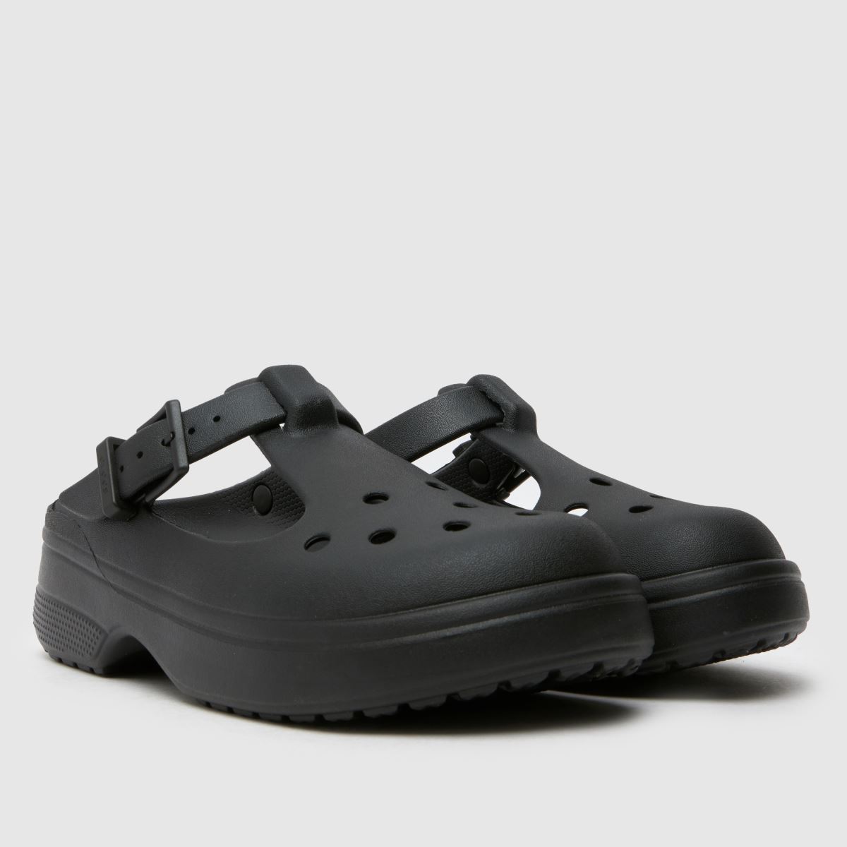 Crocs Classic Mary Jane klumpa szandál fekete színben