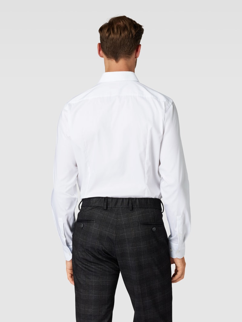 Regular Fit Business-Hemd mit Kentkragen Modell 'HANK' in weiß