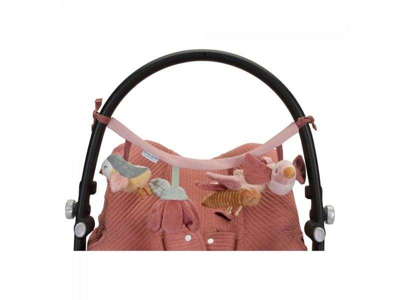 Chaîne d'activités pour poussette - Flowers & Butterflies