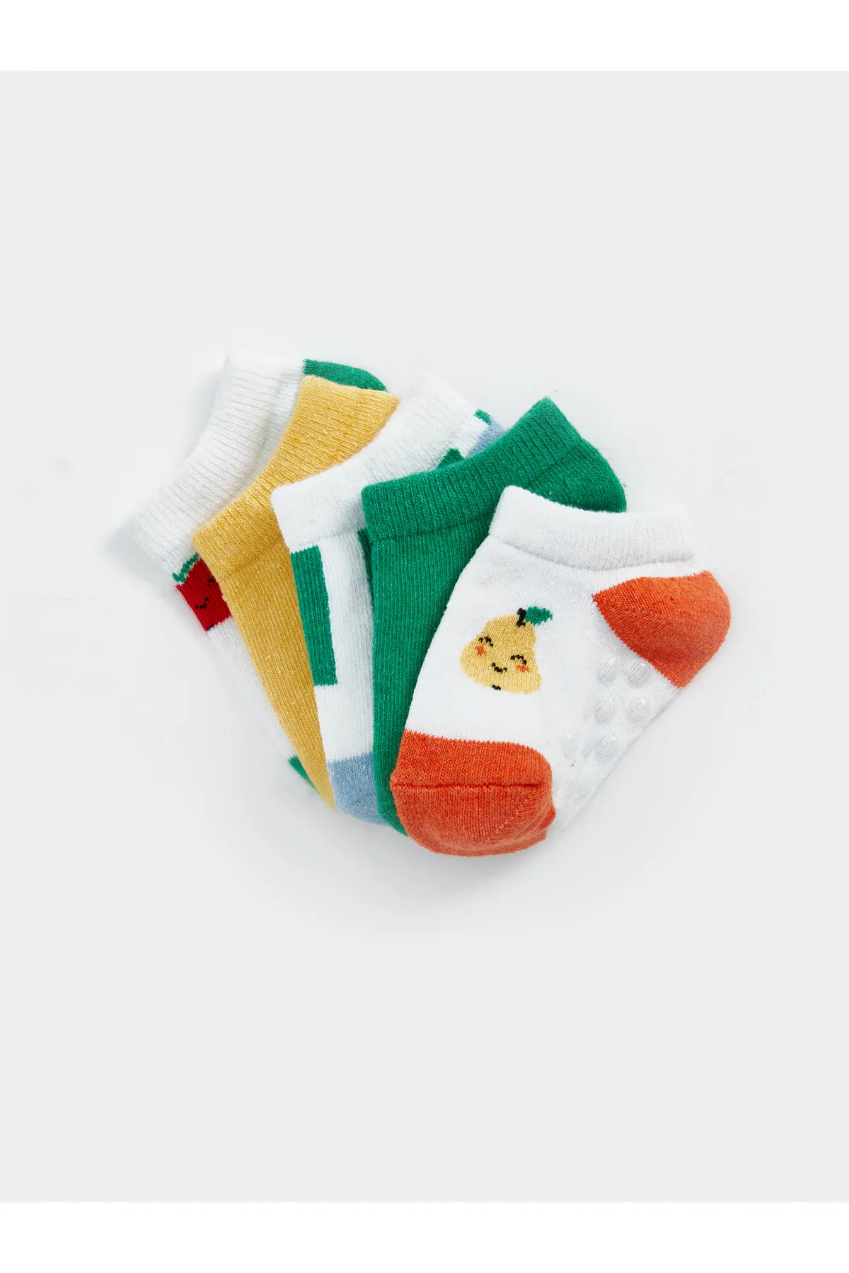 LC Waikiki  Bedruckte Baby-Booties-Socken im 5er-Pack