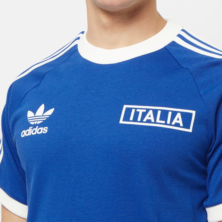 adidas Originals Italy FIGC OG 3-Stripes T-Shirt blue