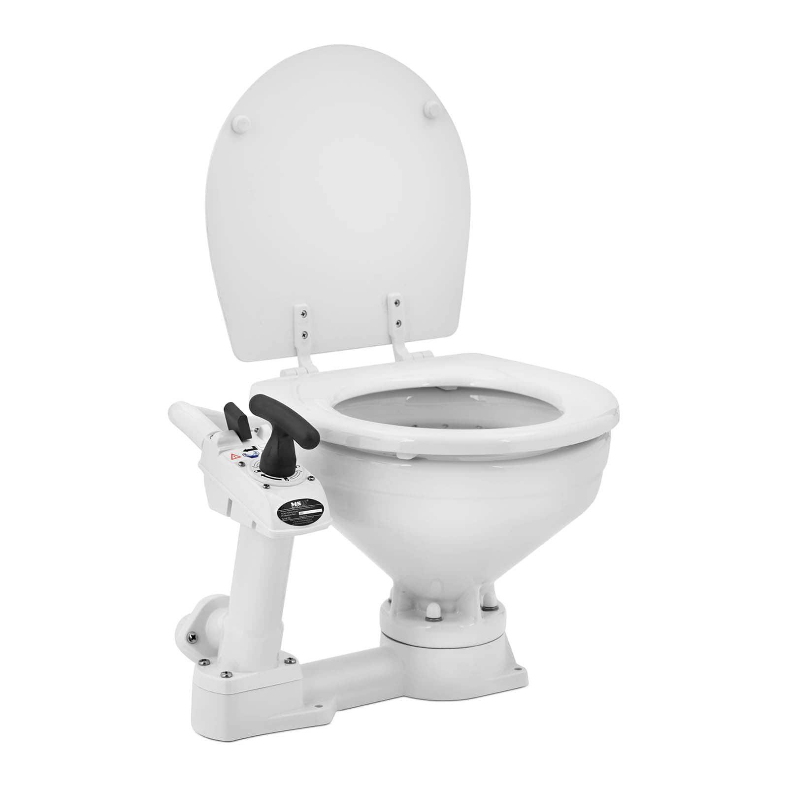 MSW Campingtoilette Bootstoilette Toilette Boot Boots WC Handpumpe Einbautoilette