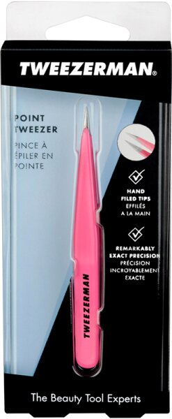Tweezerman Point Tweezer - Spitze Pinzette, Pretty in Pink Pinzette