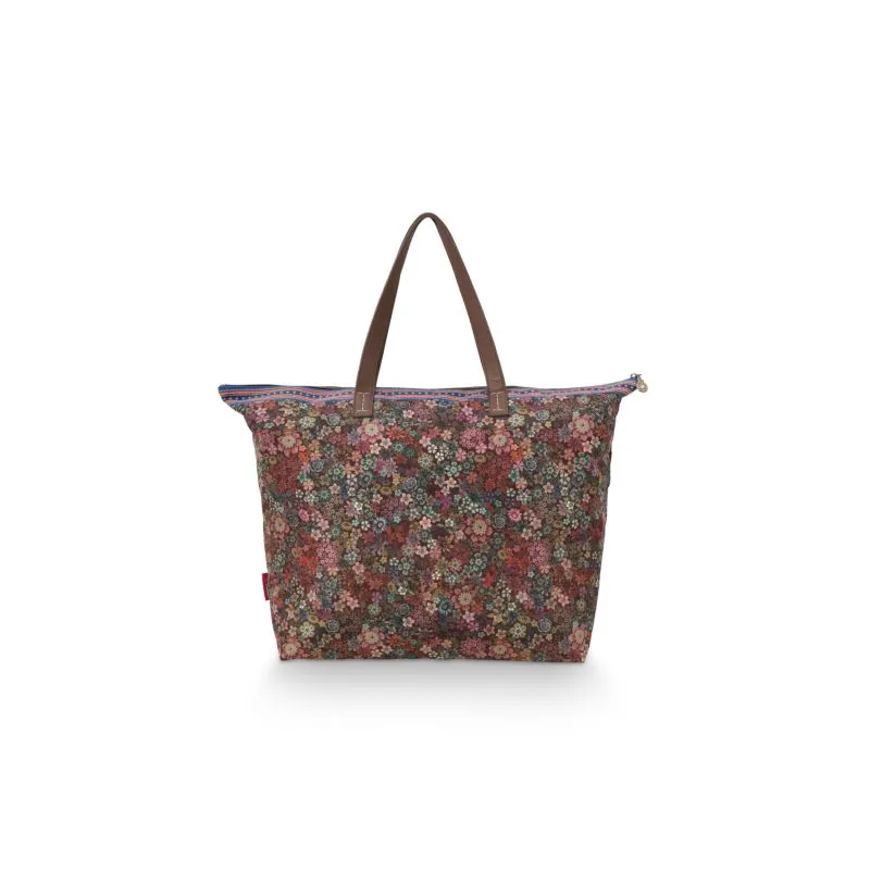 Pip Studio Tote Bag Tutti i Fiori - Red