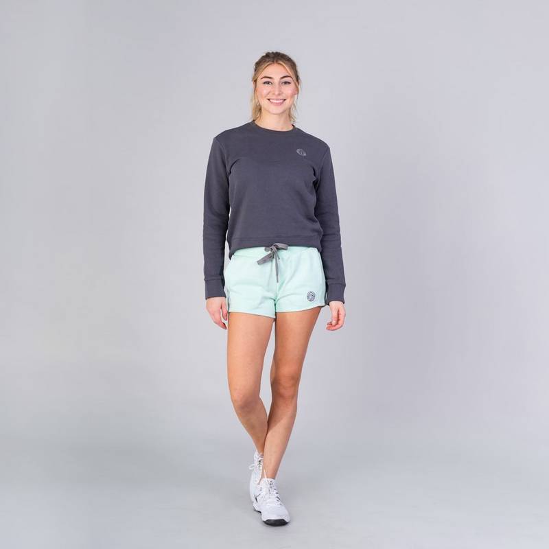 BIDI BADU Mirella Basic Crew Hoodie Damen