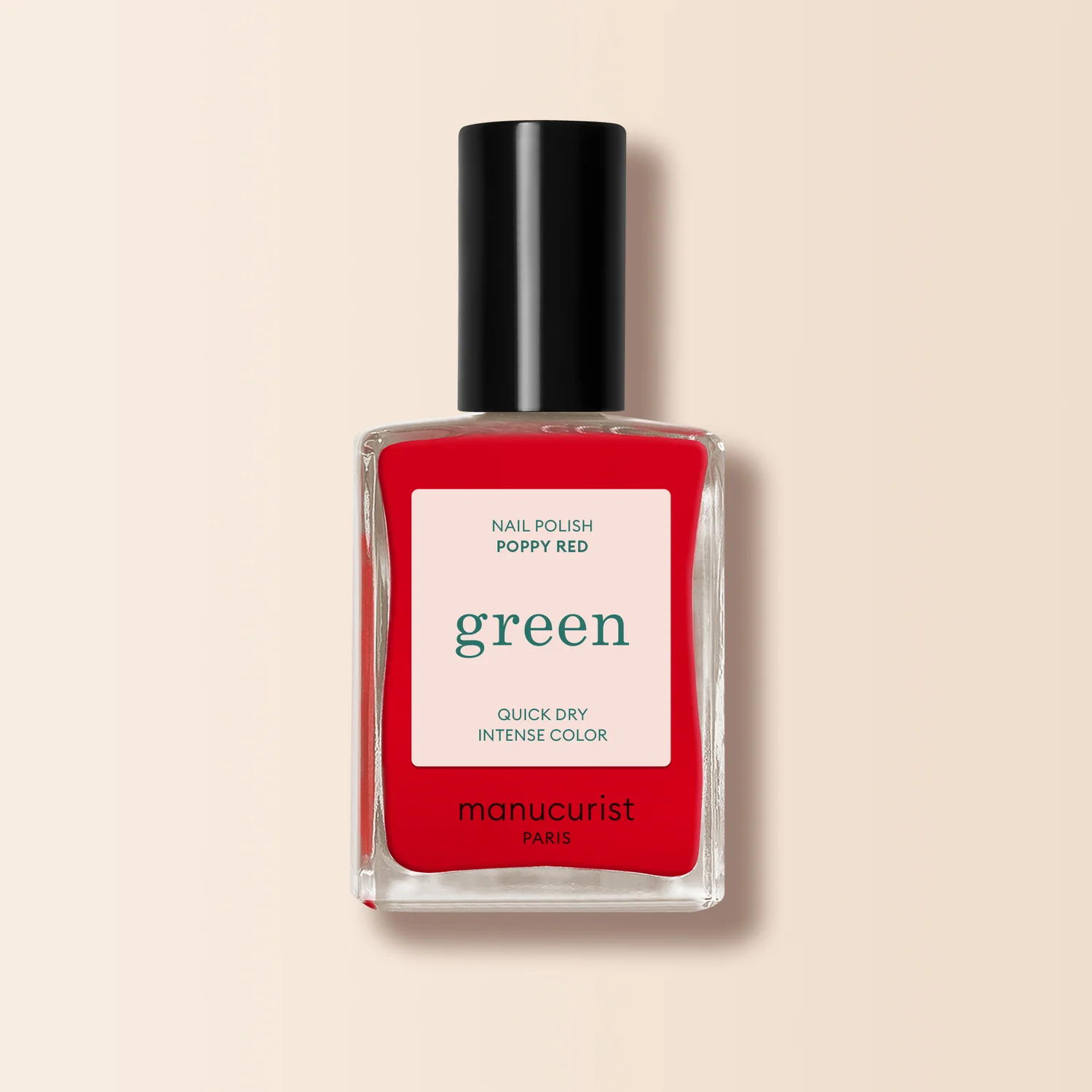 Green™ lak za nohte - 15 ml makovo rdeča