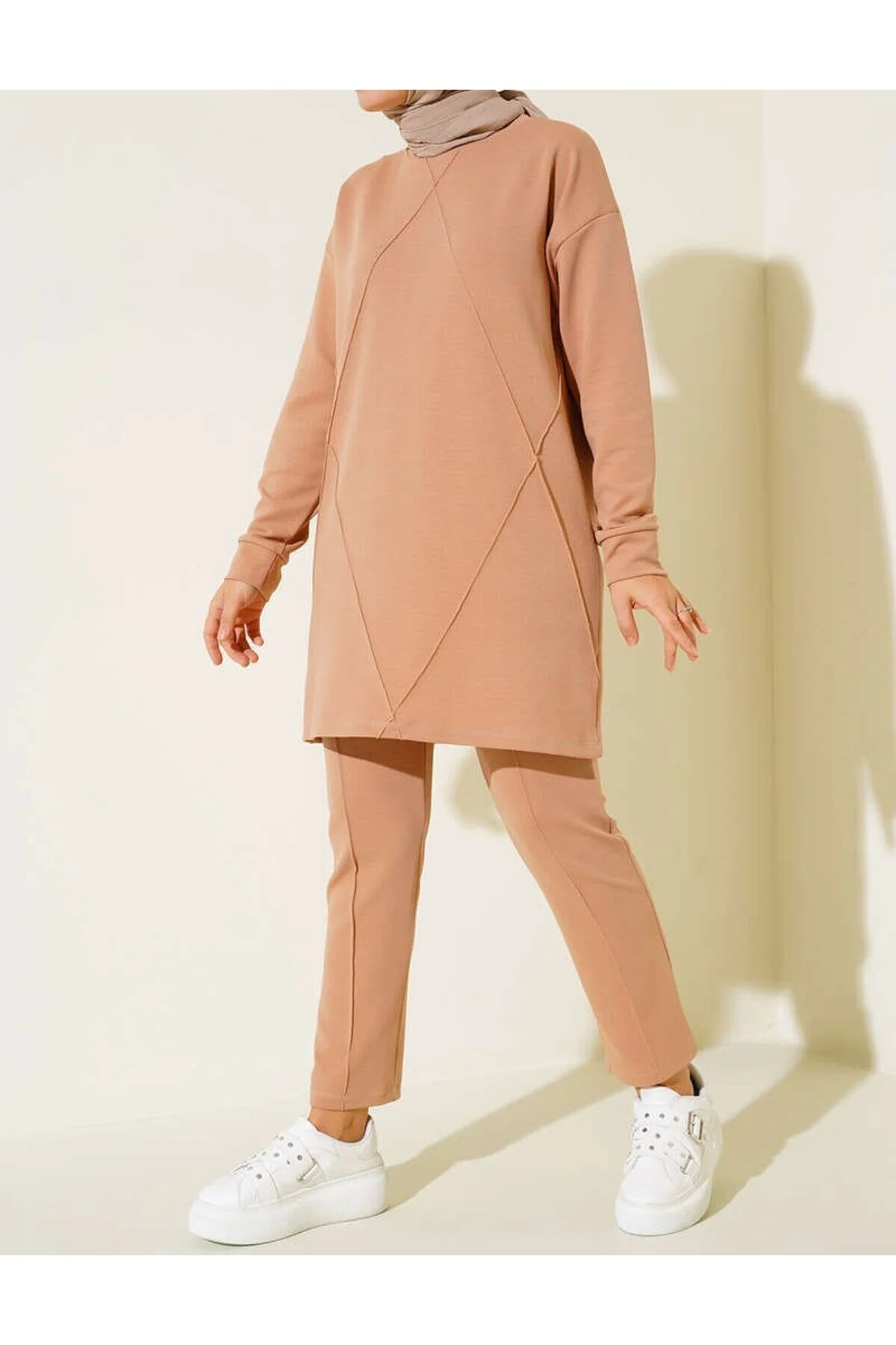 VOLT CLOTHİNG  Zweiteiler - Beige - Regular Fit