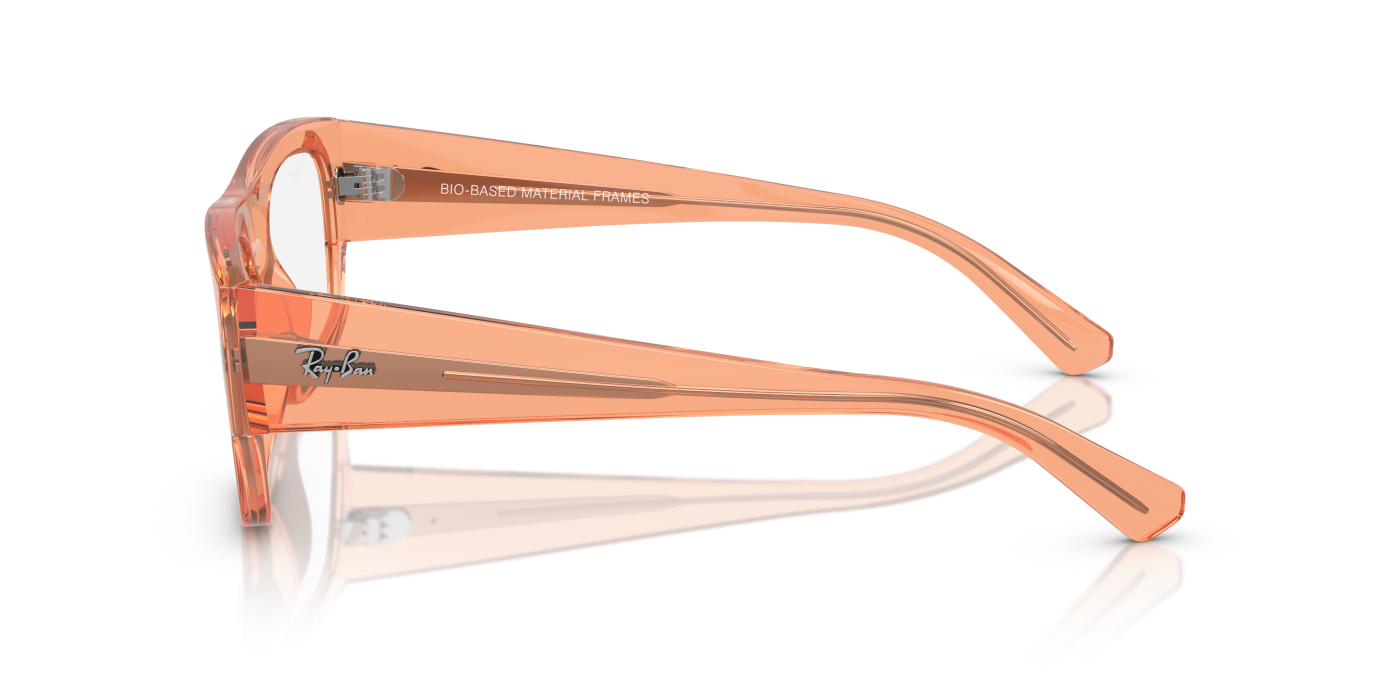KRISTIN OPTICS BIO-BASED - Transparent Portocaliu Lucios