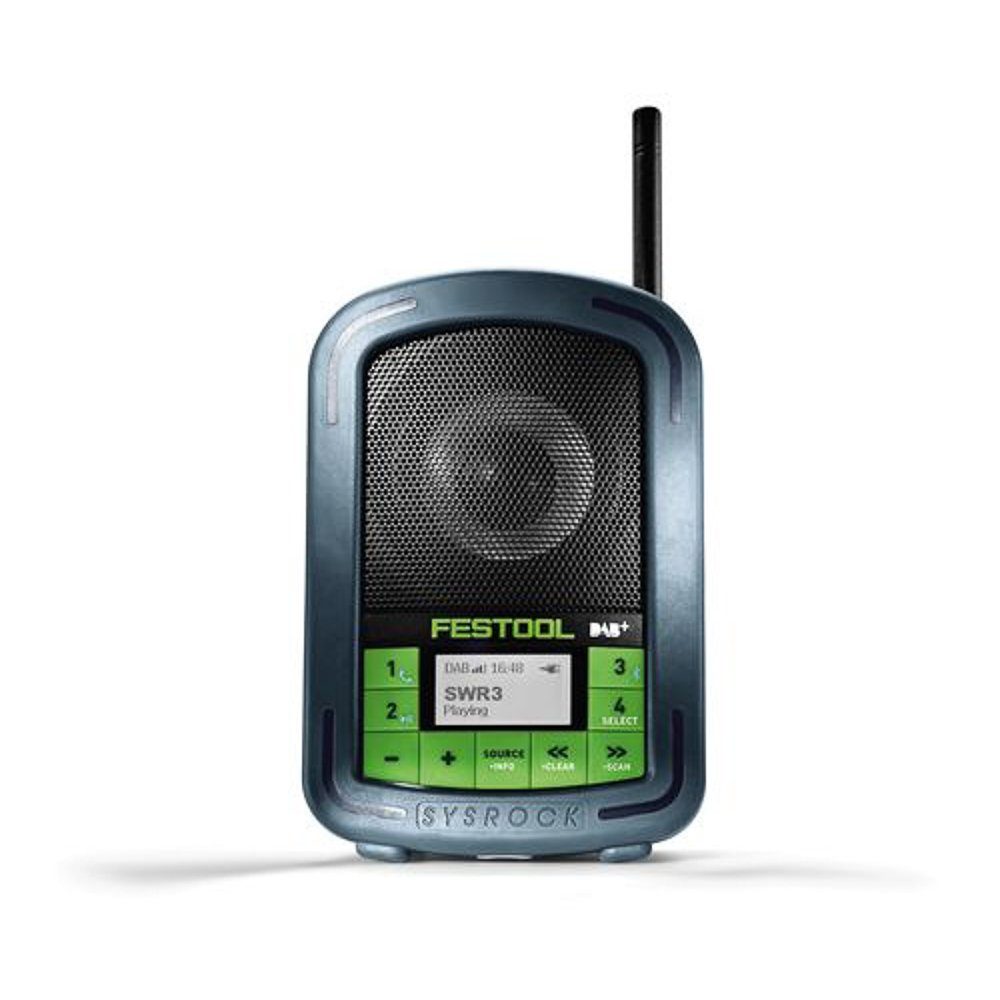 FESTOOL Digitalradio BR 10 DAB+ SYSROCK (202111) Digitalradio (DAB)
