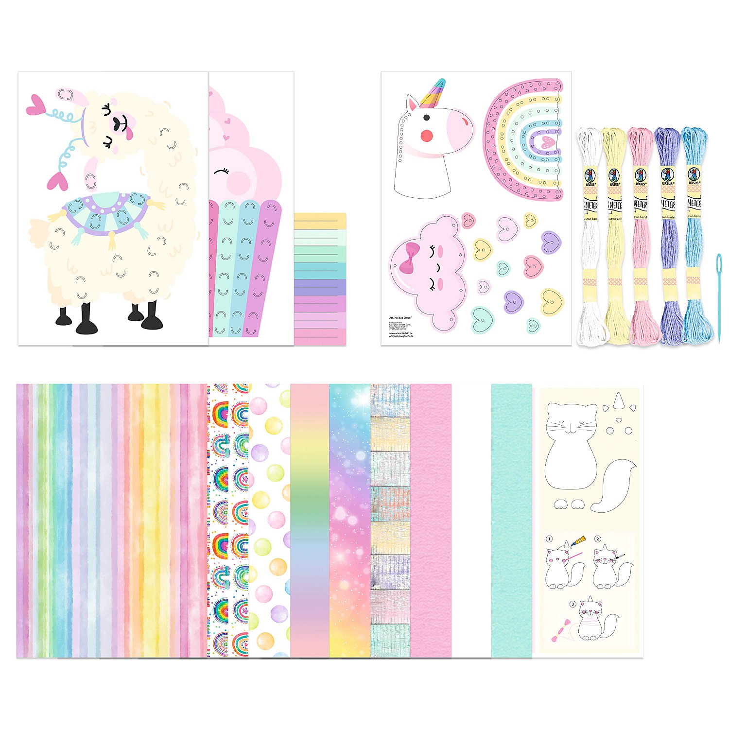 Ursus Papier-Bastel-Set 