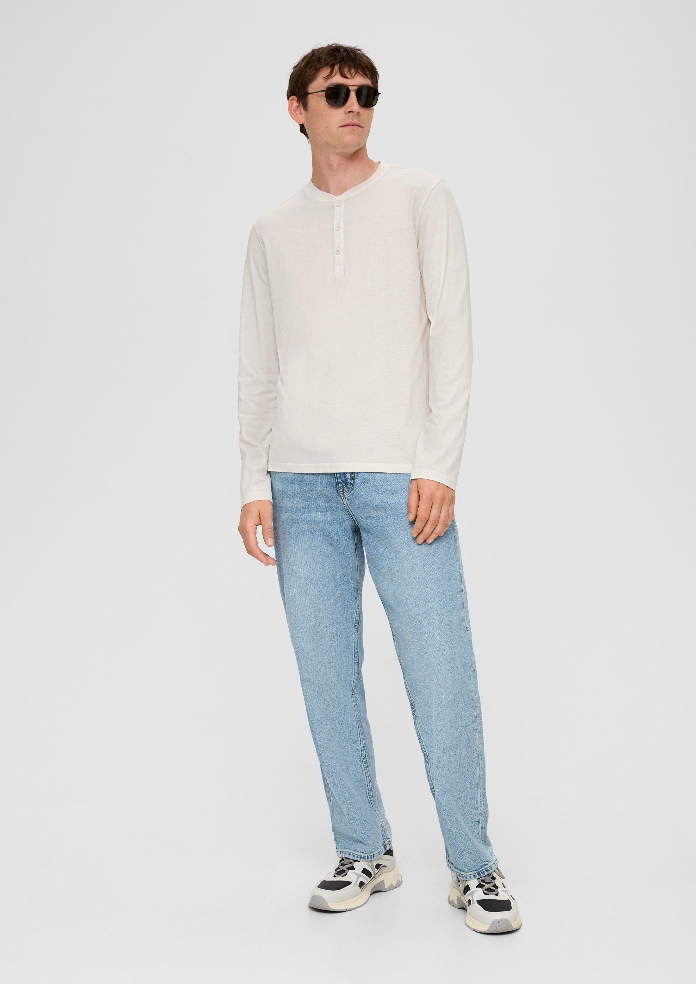 Longsleeve mit Henleyausschnitt  2135401-0332