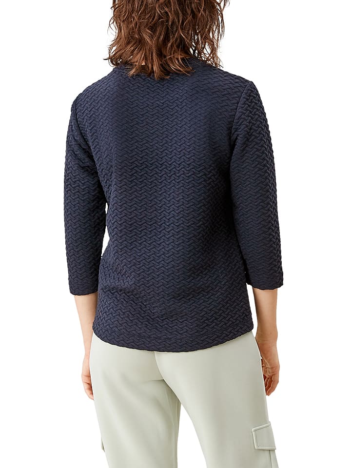 s.Oliver BLACK LABEL Bluse in Dunkelblau günstig kaufen