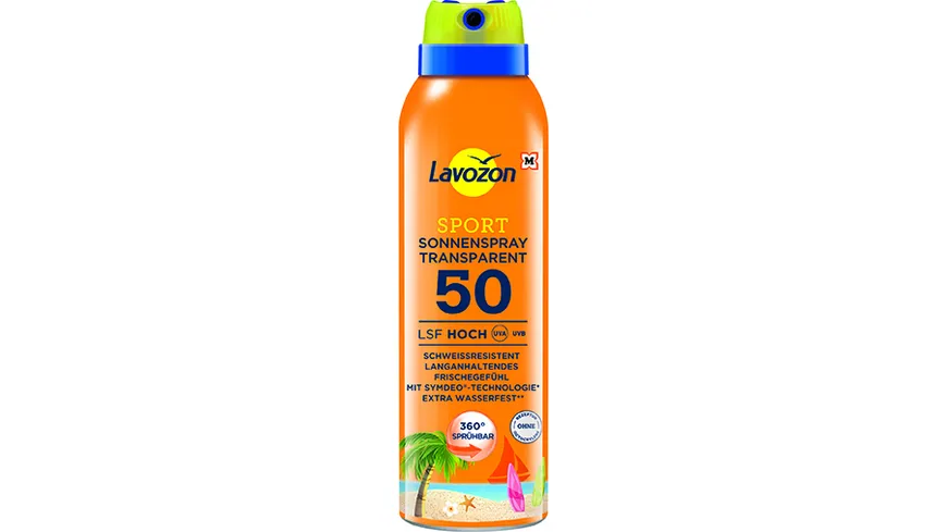 LAVOZON Sonnenspray Sport LSF 50 200 ml