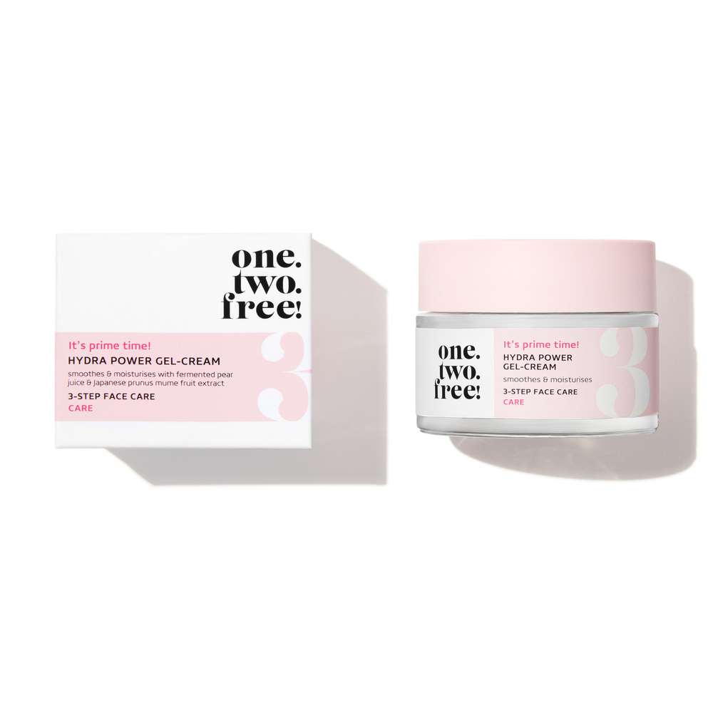 one.two.free! Hydra Power Gel-Cream Gel crème Hydratant