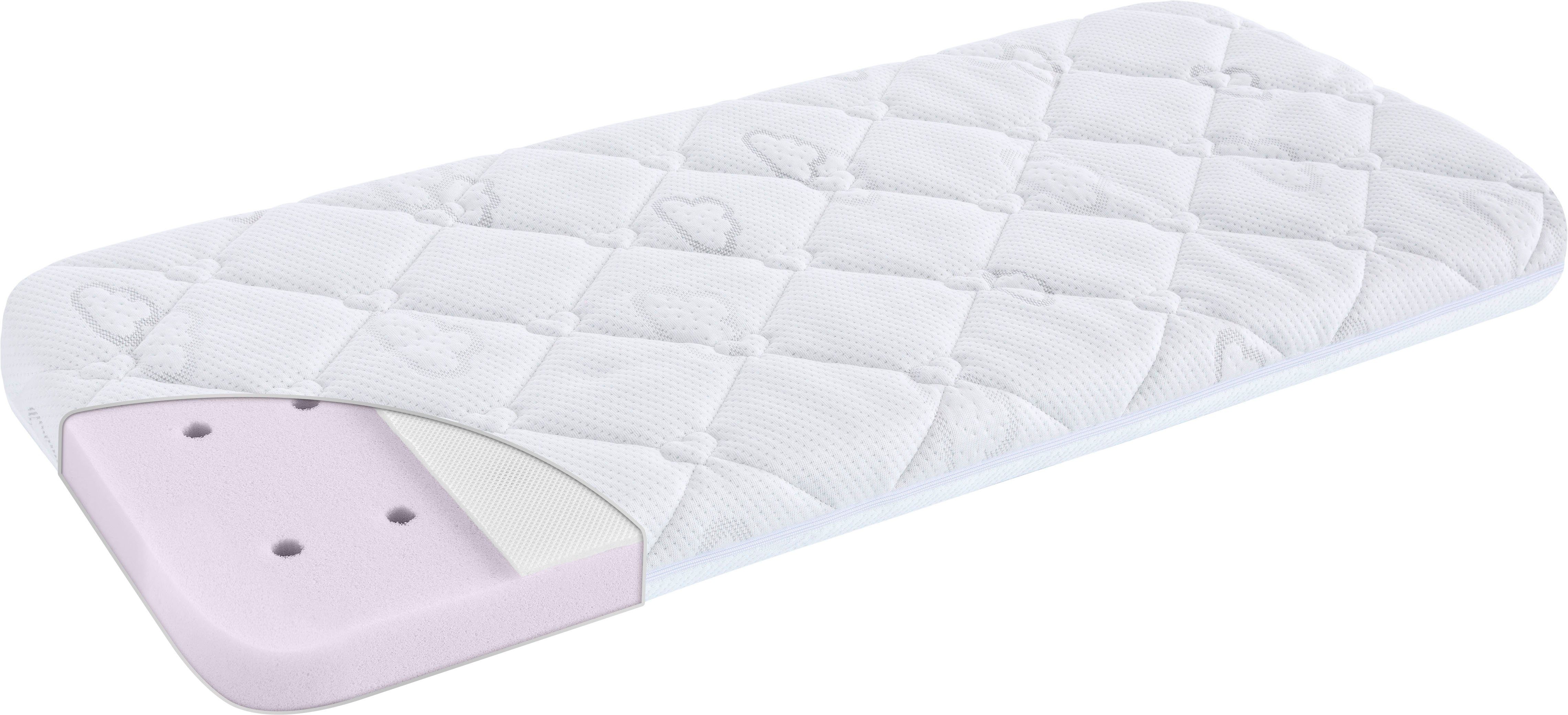 Kaltschaummatratze Beistellbett Brise Light Chicco next 2 me mit abgerundeten Ecken, Träumeland, 6 cm hoch