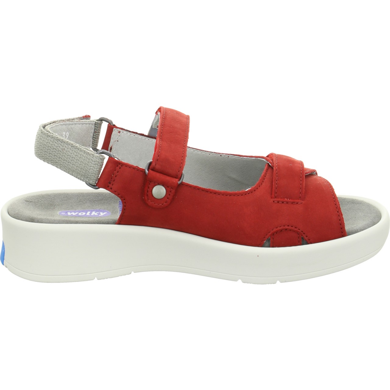 WOLKY Komfort Sandalen rot Gobe red