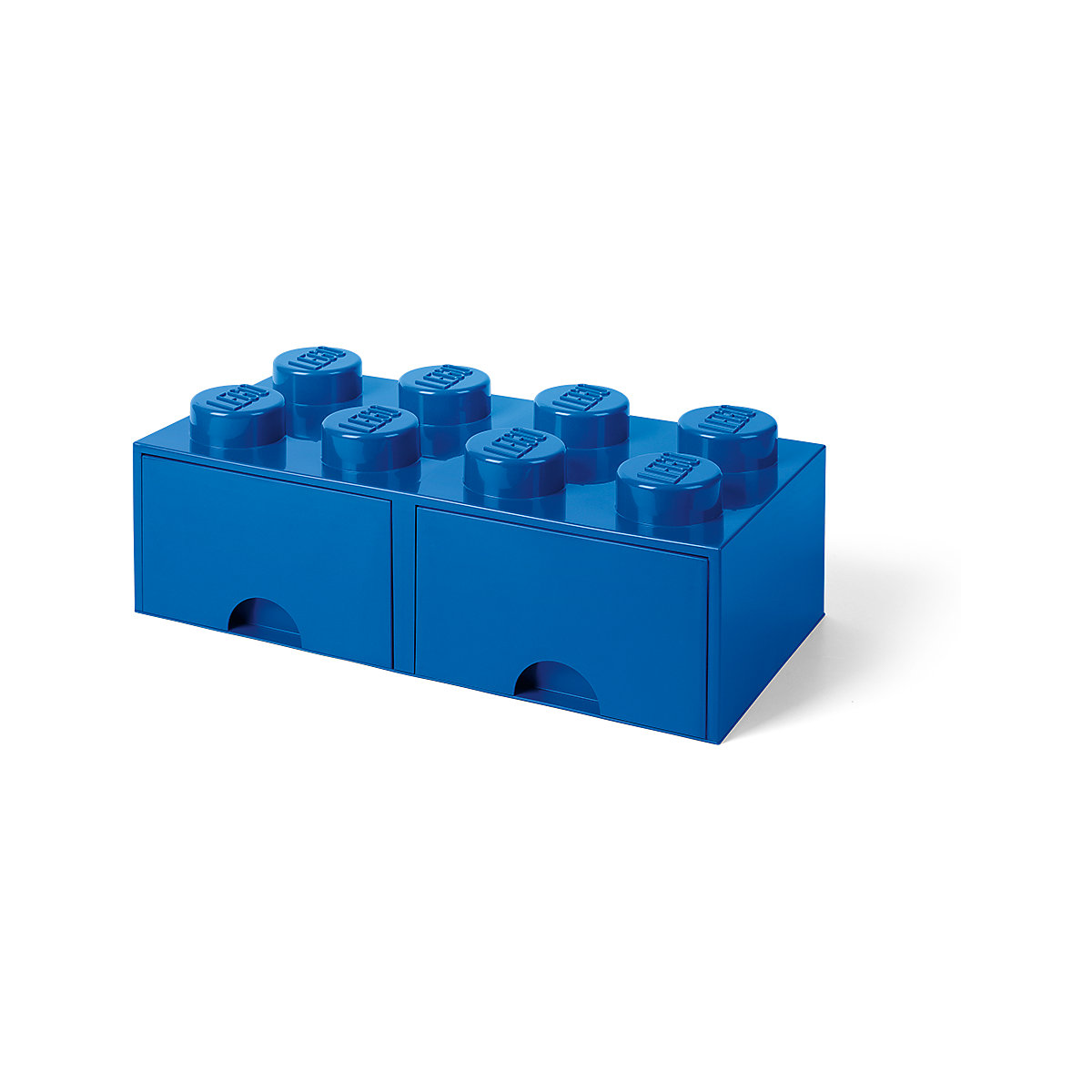 LEGO® Aufbewahrungsbox Storage Brick 8er blau mit Schublade, 50 x 25 x 18 cm
