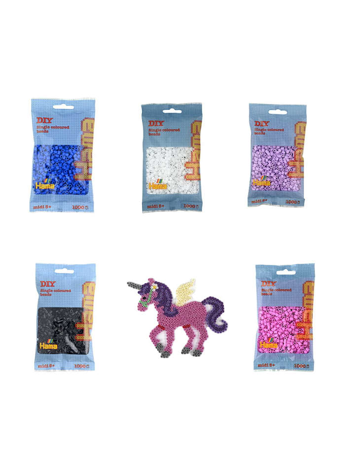 Hama Midi Bügelperlen Einhorn Set in bunt günstig kaufen onesize