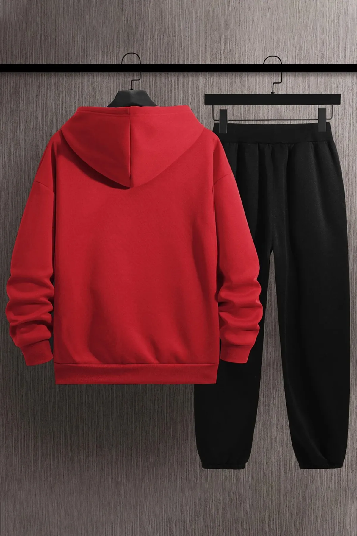 uyguntarz  Bedrucktes Unisex-Trainingsanzug-Set „Nope“.
