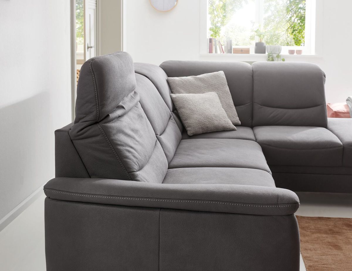 Modulmaster Polstergarnitur 1133 mit Funktion Grau