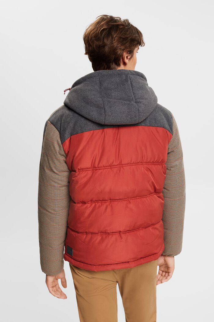 Jacke aus Materialmix