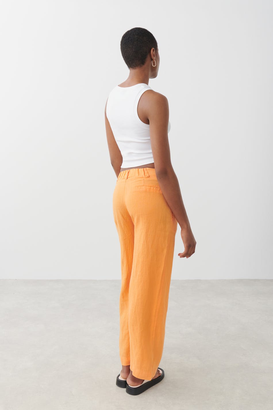Linen trousers