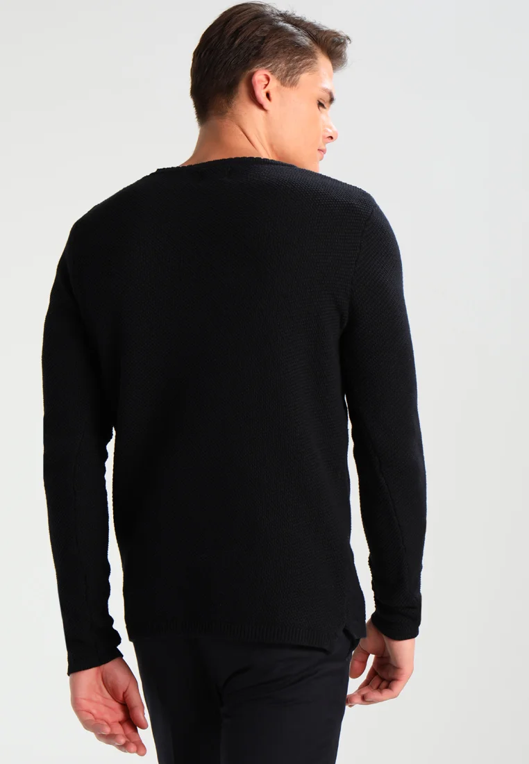 Suéter de cuello redondo con estructura ONSDAN de Only & Sons