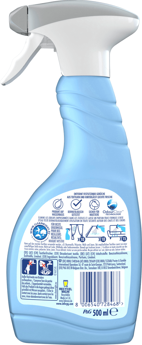 Textilerfrischer Amethyst, 500 ml