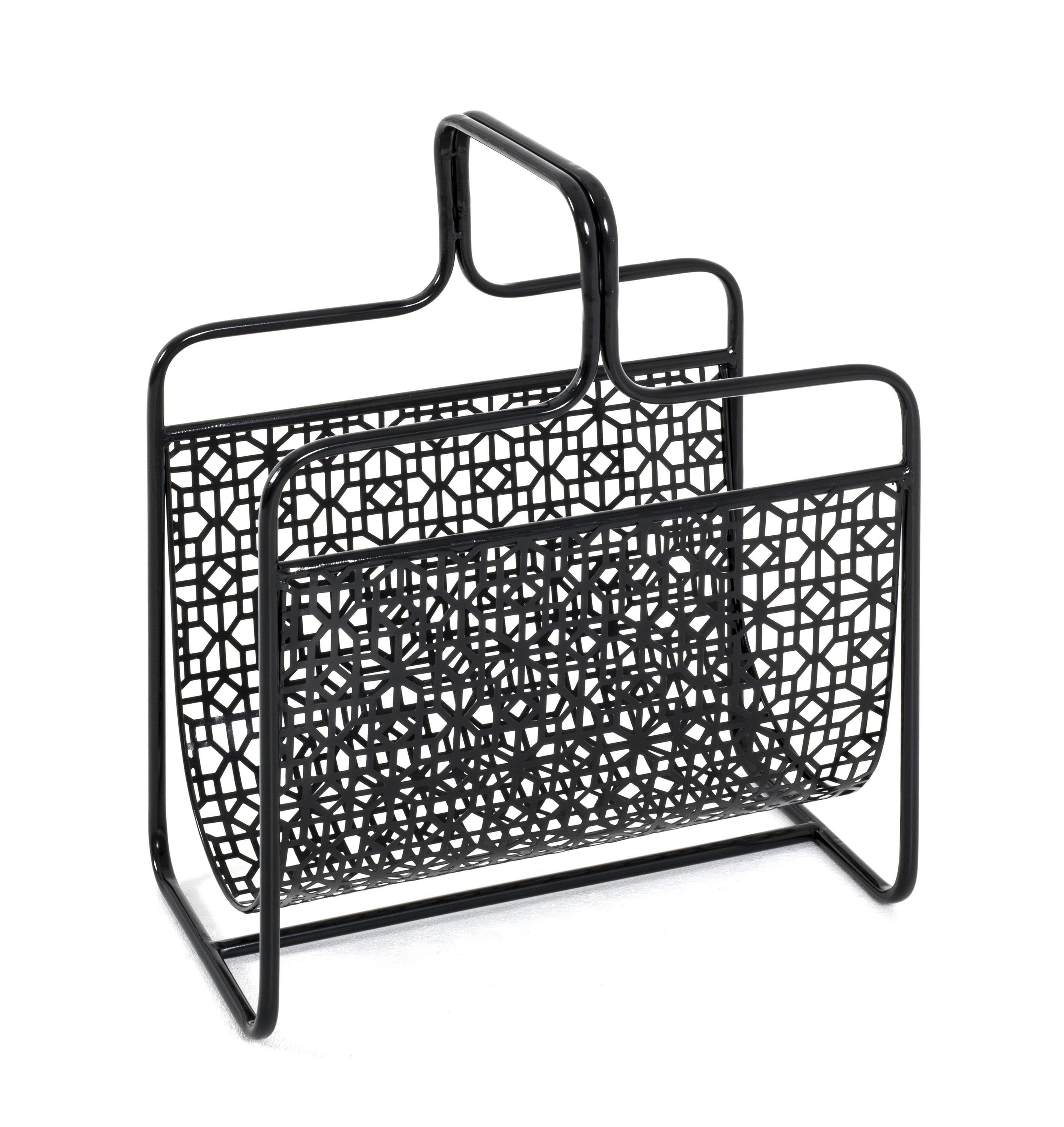 HAKU Zeitungsständer Zeitungsständer, HAKU Möbel Zeitungsständer (BHT 37x45x22 cm) BHT 37x45x22 cm schwarz