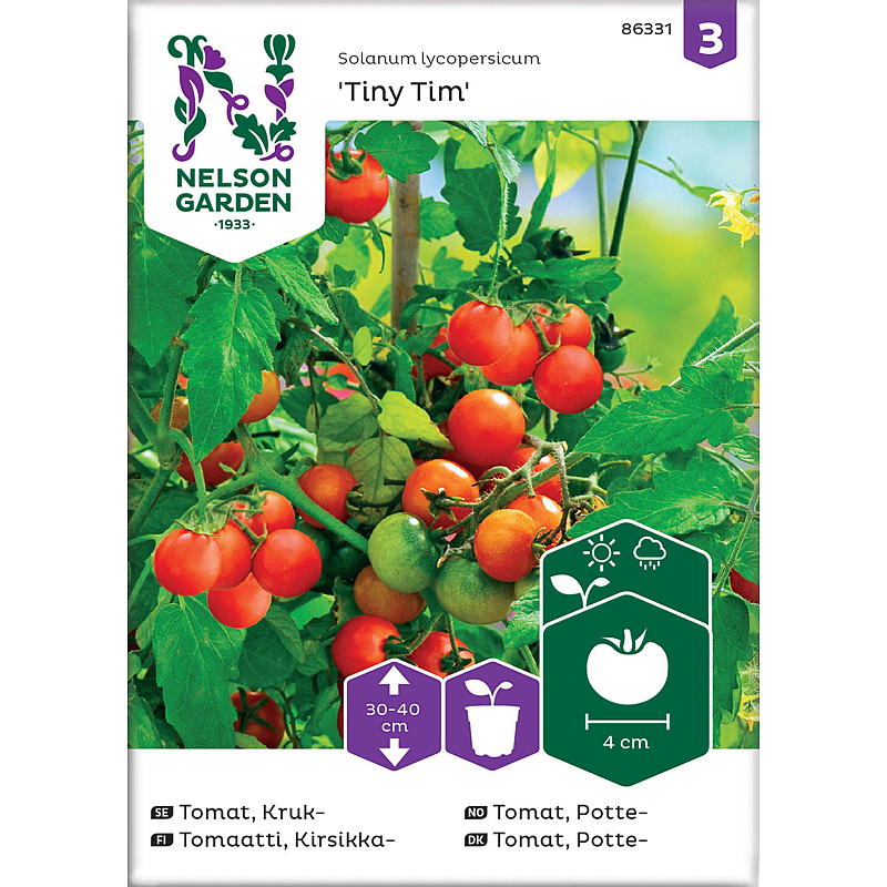 Nelson garden Frø Tomat Potte-, Tiny Tim